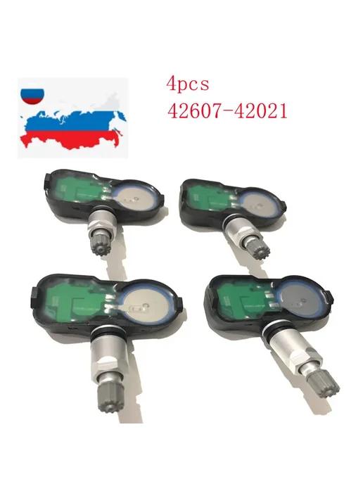 Нет бренда Система мониторинга давления в шинах 42607-42021, 4pcs, 433, 4 шт