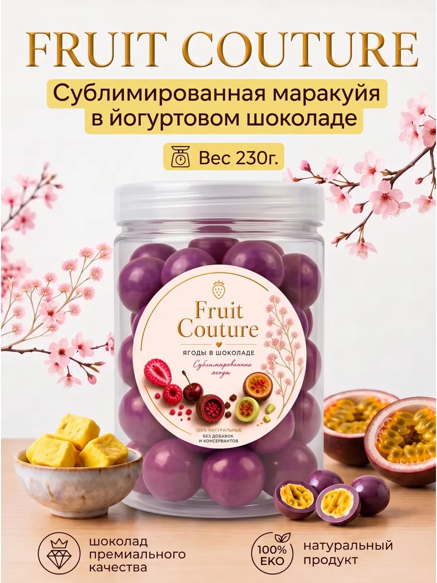 Маракуйя в шоколаде