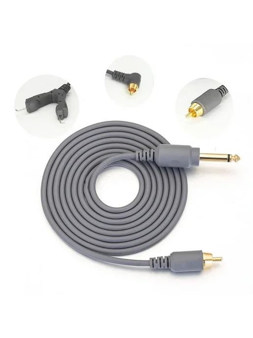 FLAGWELL Кабель для тату-машины 2 м, Straight, 2 м, фото 2