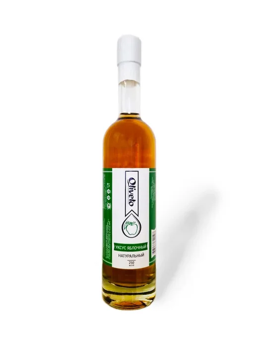 OLIVETO Уксус яблочный 6%, 250 мл, стекло, 3 шт, 250 мл, фото 2