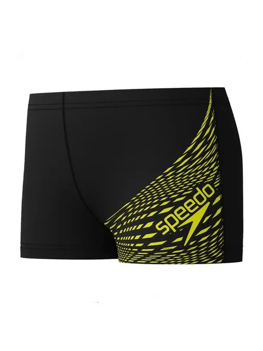 плавки мужские для бассейна шорты боксеры взрослые Speedo, черный, фото 2