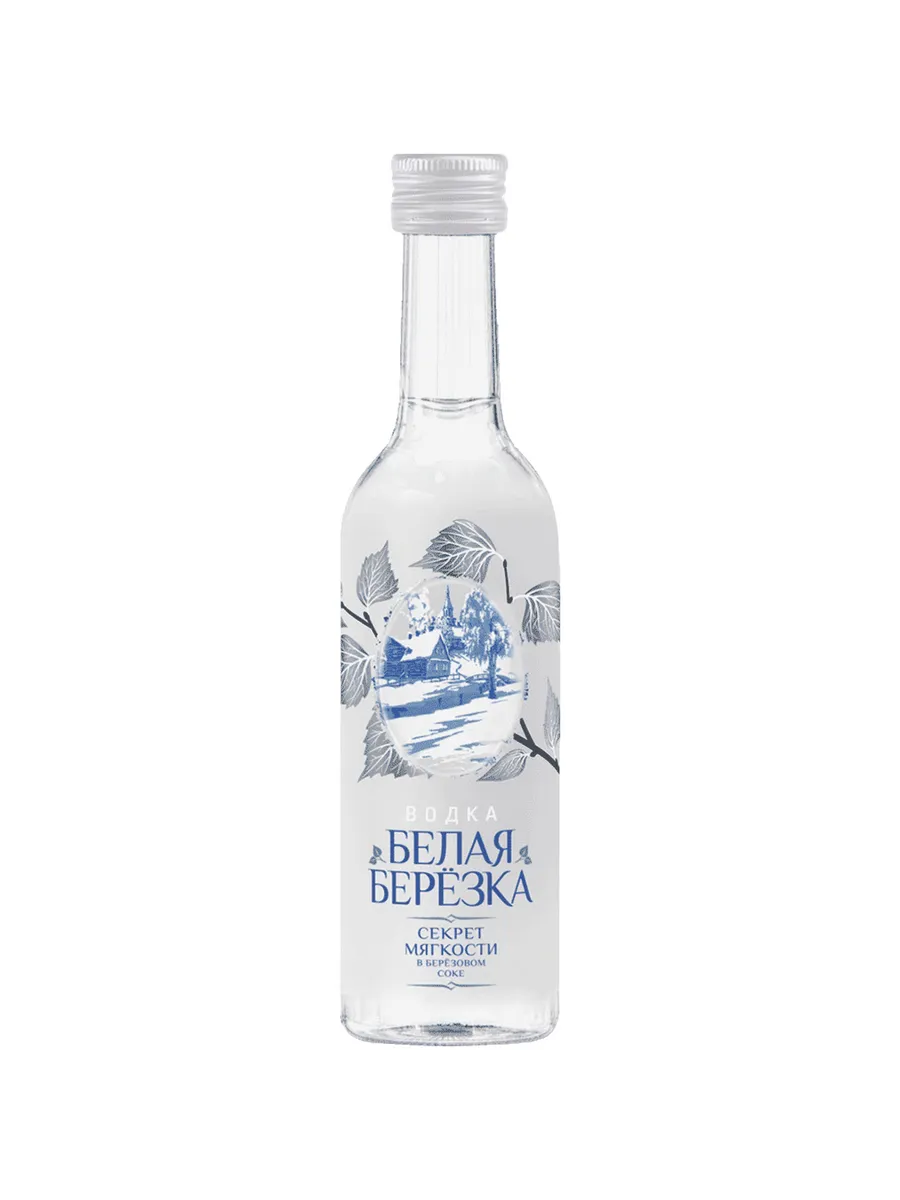 Водка Белая Березка 0,05 л