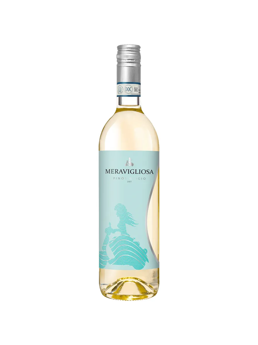 Вино Meraviglioza Pinot Grigio белое сухое 0,75 л