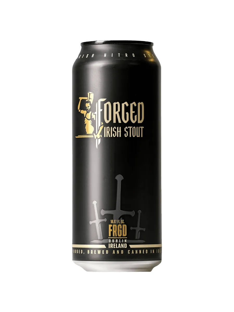 Пиво Forged Irish Stout темное 0,44 л ж б