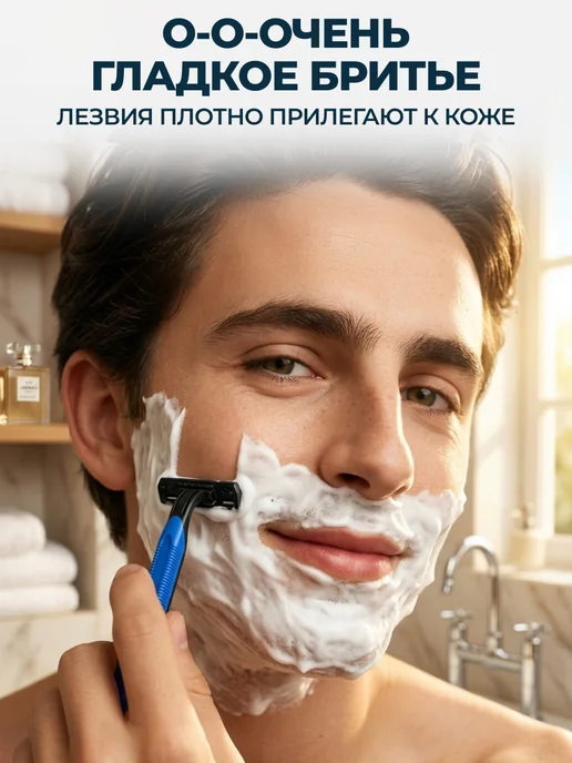 GT Станки для бритья мужские одноразовые 4 шт, 4 шт, фото 2