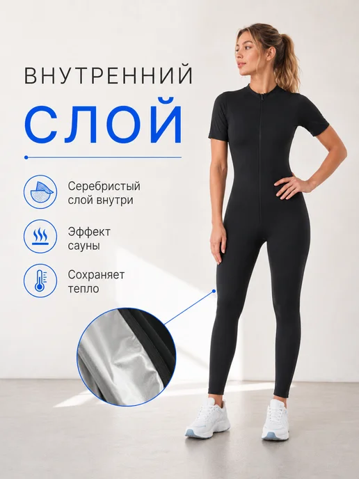 ActicCore Жиросжигающий костюм сауна для похудения, вариант, фото 4