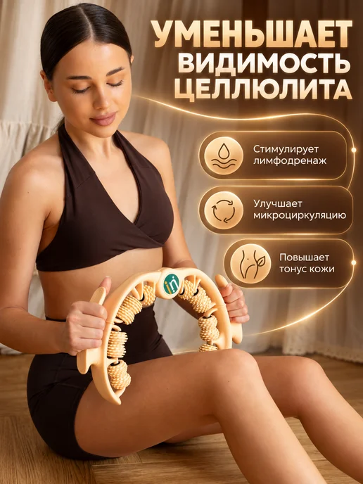 Инерика Массажер антицеллюлитный роликовый для тела, вариант, фото 2