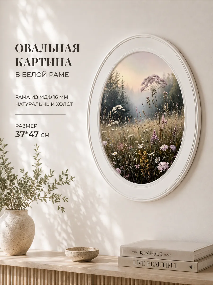 Картина на стену интерьерная на холсте 37*47 см