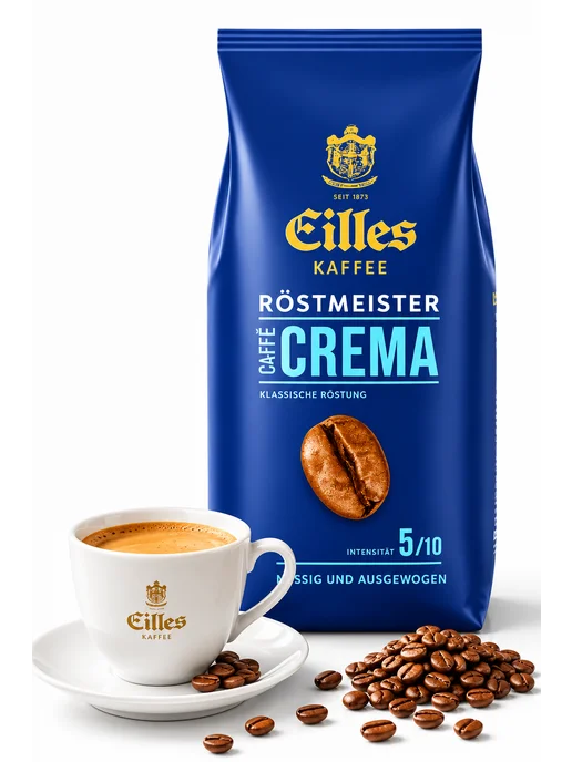 Кофе в зернах Eilles Caffe Crema 1 кг + Carte Noire 500 г, 1 кг, 500 г, фото 2