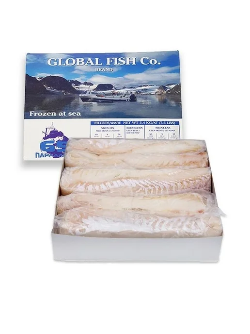 Нет бренда Филе трески без кожи Global Fish 3,4 кг, 1 шт, 3,4 кг, 2 шт, фото 3