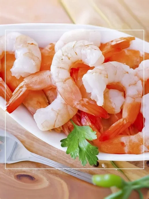 Нет бренда Креветки королевские очищенные 21 25 шт кг, 2 кг, 25 шт, 2 кг, фото 2