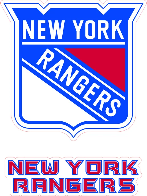 Наклейка с символикой ХК "Washington Capitals", New York Rangers, фото 2