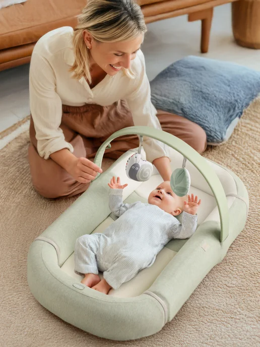 CHICCO Кокон для новорожденного Mommy Pod 4в1 Olive, зеленый