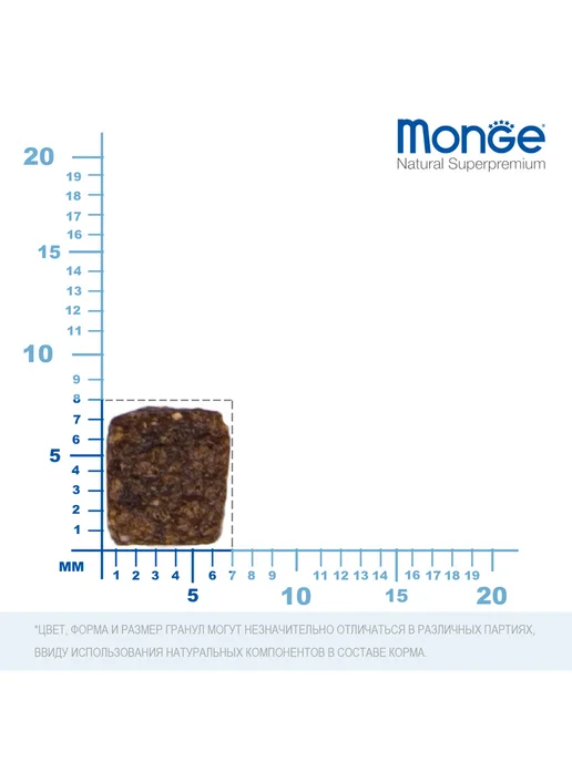 Сухой корм MONGE Monoprotein для собак, мелкие, лосось, 0,8 кг, фото 3