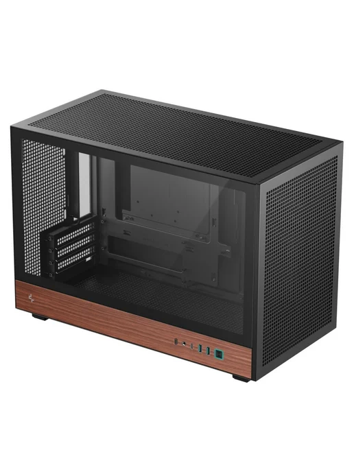 Deepcool Корпус CH260 Wood, черный, черный, фото 2