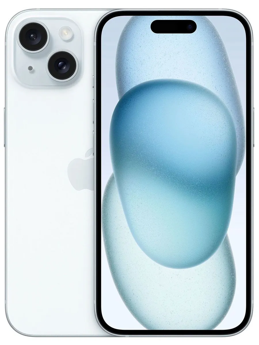 Смартфон IPhone 15 128GB Blue sim+esim