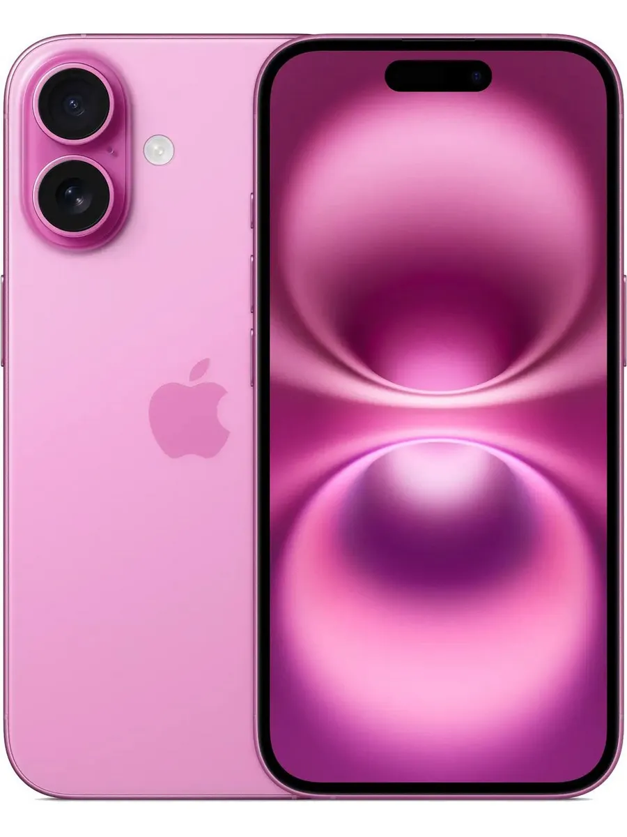 Смартфон iPhone 16 128GB Pink sim+esim