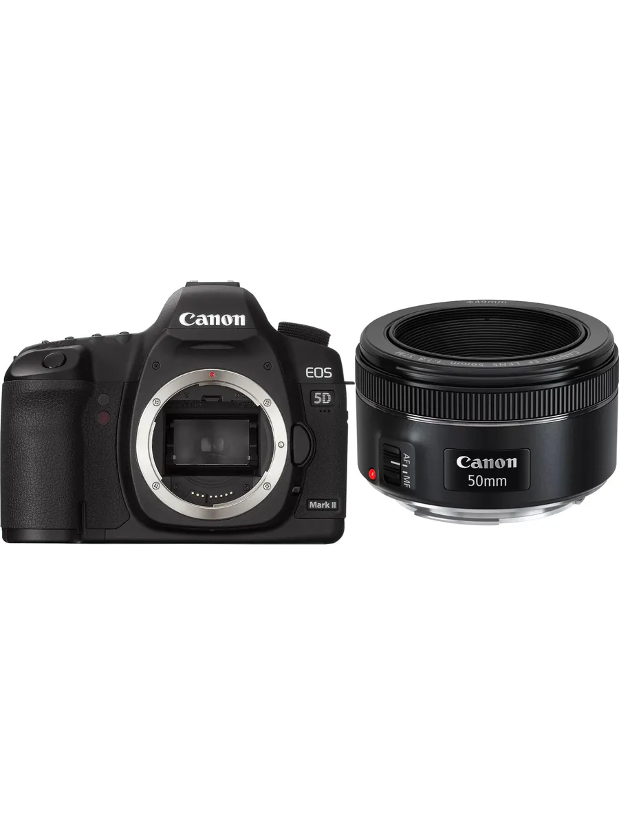 CANON Фотоаппарат EOS 5D Mark II Kit EF 50mm f 1.8 STM