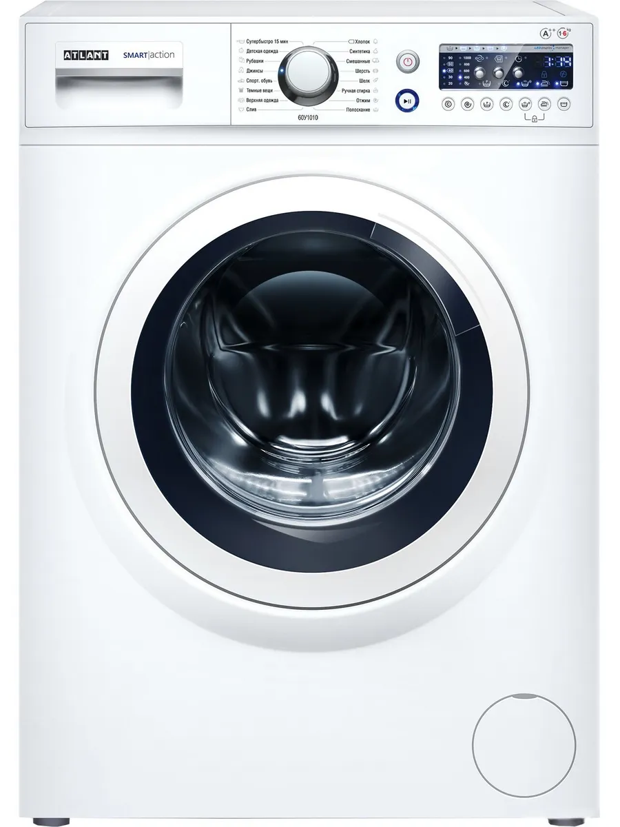 Стиральная машина СМА 60У1010-00 ATLANT 1014106096 купить за 35 319 ₽ в интернет‑магазине Wildberries