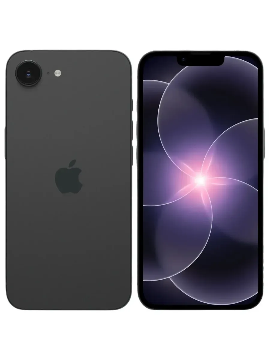 iPhone 17e 256 ГБ nanoSIM+eSIM, Black Apple 1014163557 купить за 81 718 ₽ в интернет‑магазине Wildberries