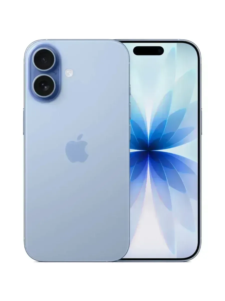 iPhone 17 256 ГБ Dual eSIM, Mist Blue Голубой
