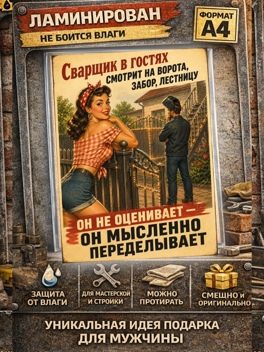 Постер для сварщика (Переделка)
