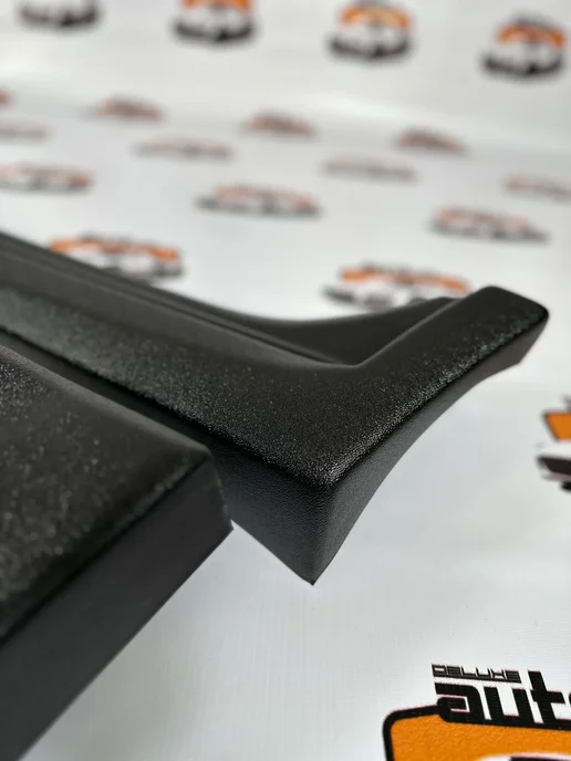 Накладки на пороги защитные для Ваз 2110-2112 GTR BLACK, черный, фото 3