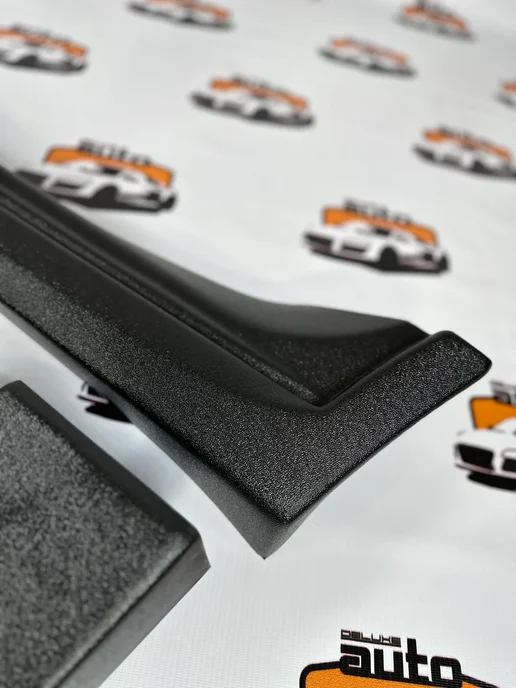 Накладки на пороги защитные для Ваз 2110-2112 GTR BLACK, черный, фото 4