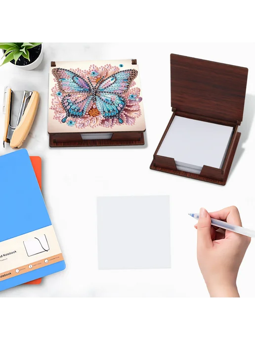 Деревянный Kit для DIY бабочка и цветы, 160 бумаг, подарок, вариант, фото 2