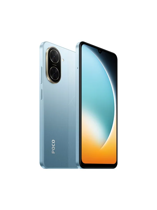 Смартфон Xiaomi Poco C71 4/64 ГБ, голубой, фото 2