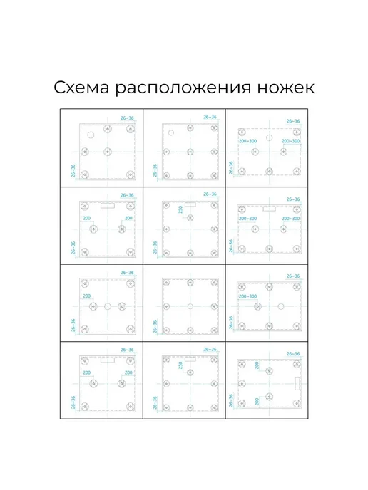 RGW Поддон для душа ST-0100W Белый Квадрат 90 Каменный 100*100*3, 100x100, 100 Вт, фото 7