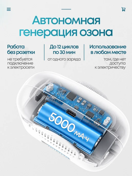 Озонатор ионизатор для дома, вариант, фото 2