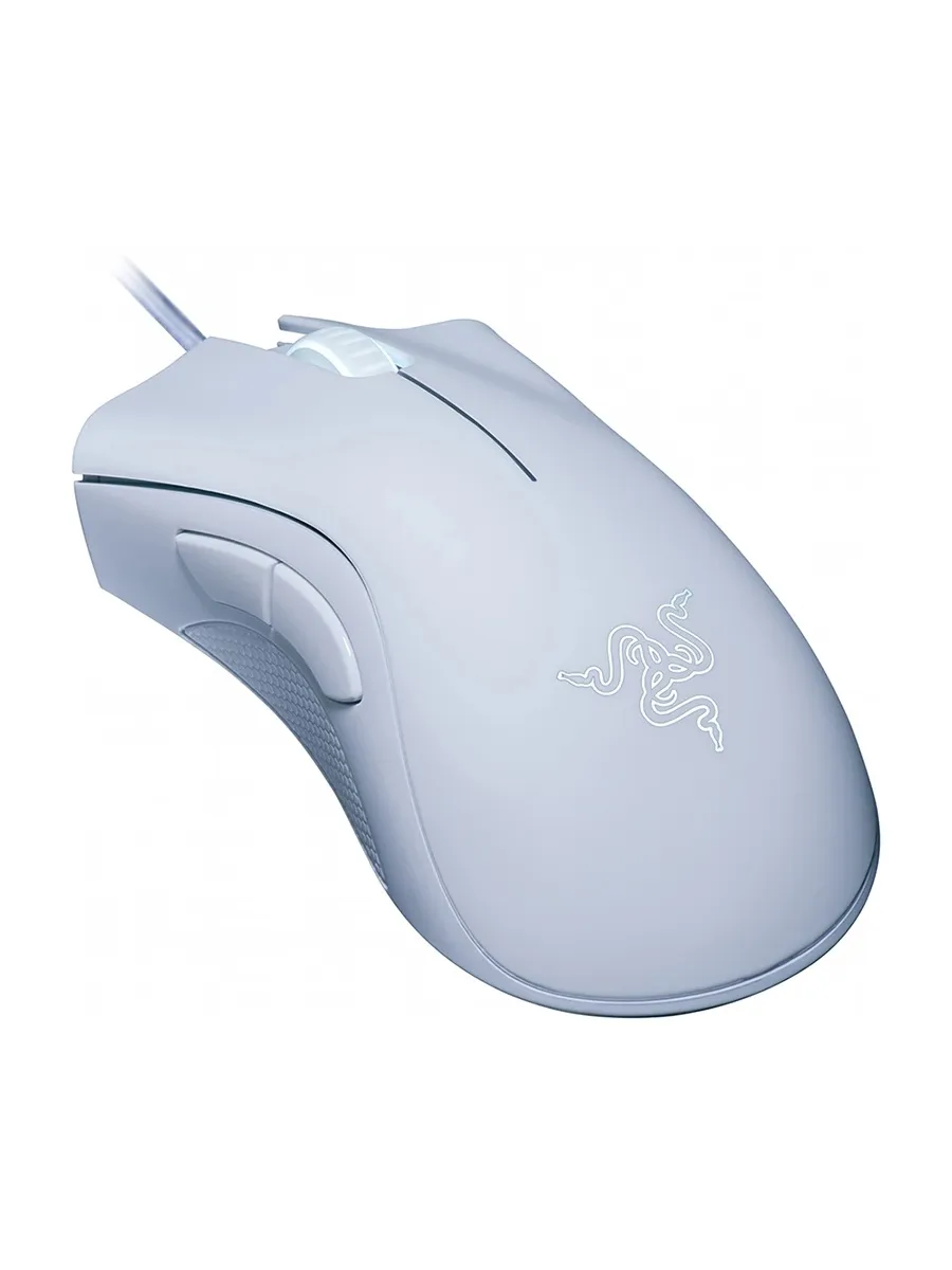 Razer Мышь DeathAdder Essential белый оптическая (6400dpi) USB (5b