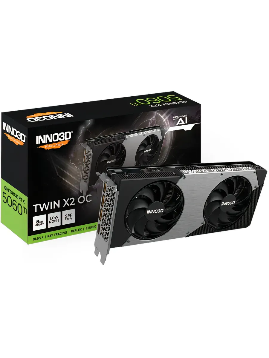 Видеокарта GeForce RTX 5060 Ti TWIN X2 OC