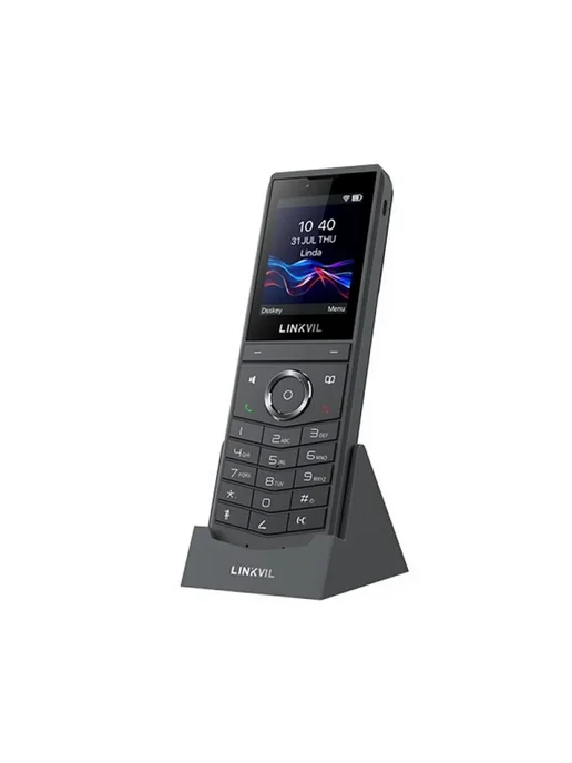 LINKVIL IP телефон беспроводной стационарный W620W, Wi-Fi 6, 620 Вт