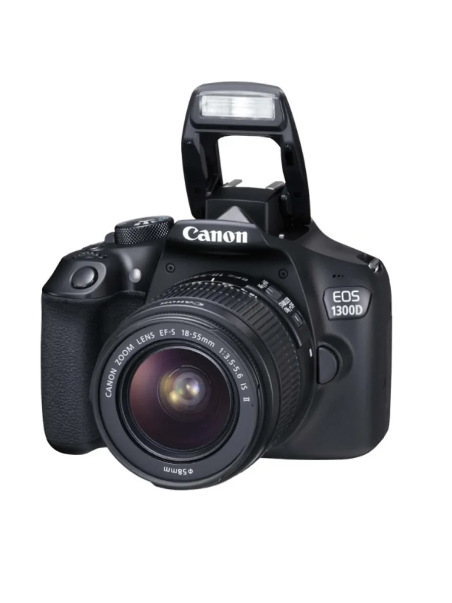 CANON Фотоаппарат EOS 1300D Kit EF-S 18-55mm f 3.5-5.6 IS II