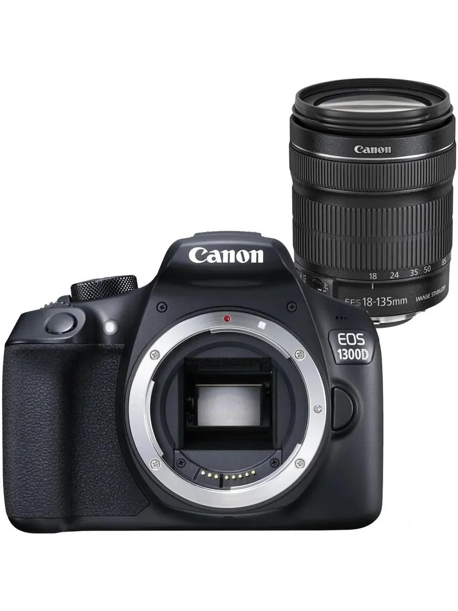 CANON Фотоаппарат EOS 1300D Kit EF-S 18-135mm f 3.5-5.6 IS