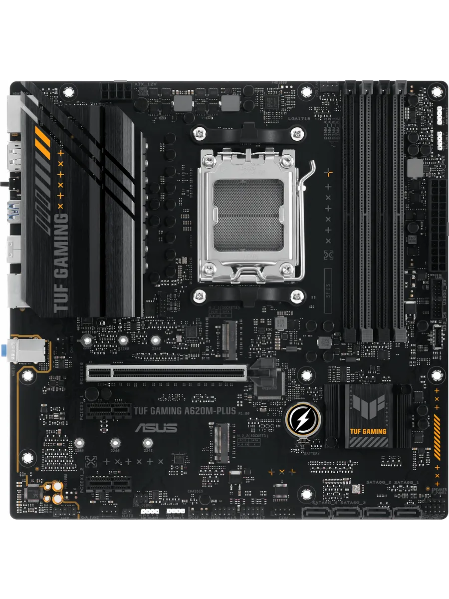 Материнская плата TUF GAMING A620M-PLUS Asus 1016221400 купить в интернет‑магазине Wildberries