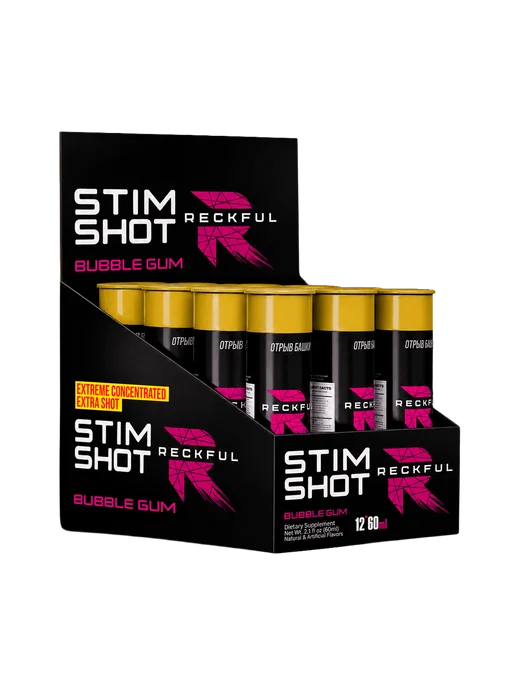 Reckful Предтренировочный комплекс в шотах жидкий предтрен Stim Shot, вариант, фото 7