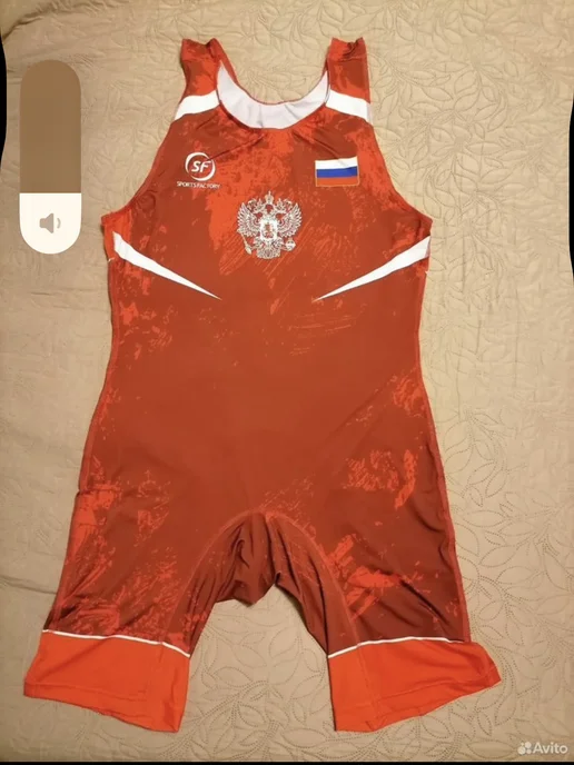 Трико борцовс, красный