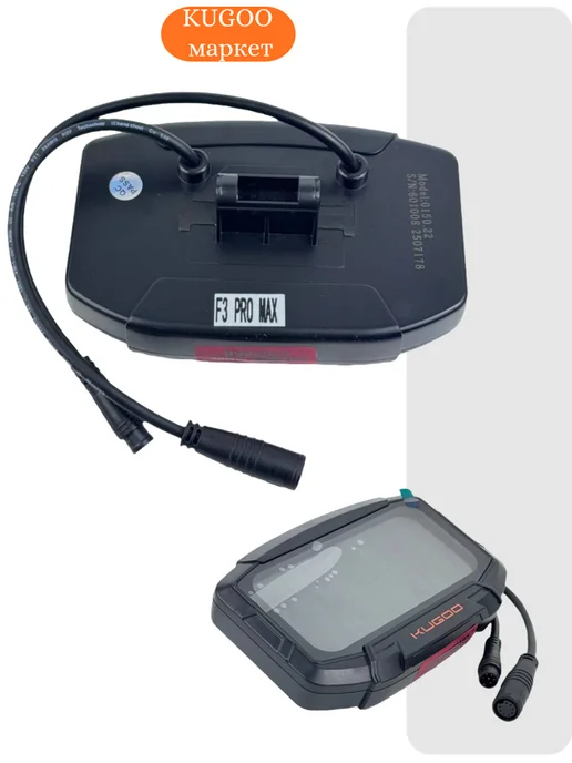 KUGOO Бортовой компьютер для Kirin F3 Pro,F3 Plus,F3 Pro Max, черный, фото 4