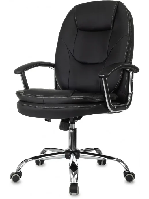 бюрократ Кресло руководителя CH-868SL Black-PU, серый, фото 3