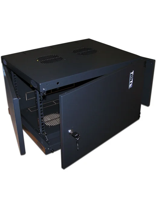 LANMASTER Шкаф коммутационный TWT-CBWNM-18U-6X6-BK, черный