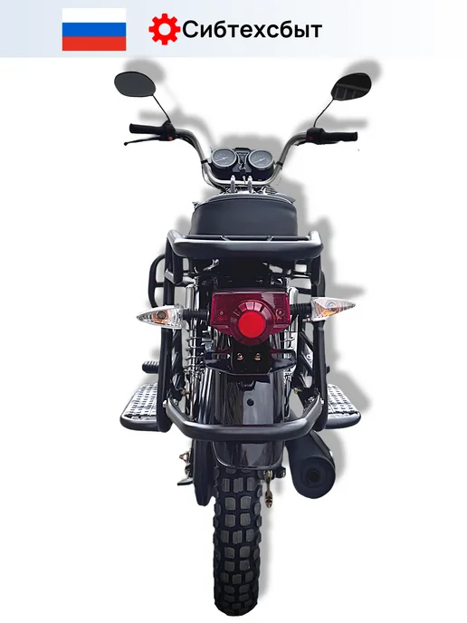 Мопед бензиновый COLT WHITE N1100(без ПТС 49) белый 45892, черный, фото 8