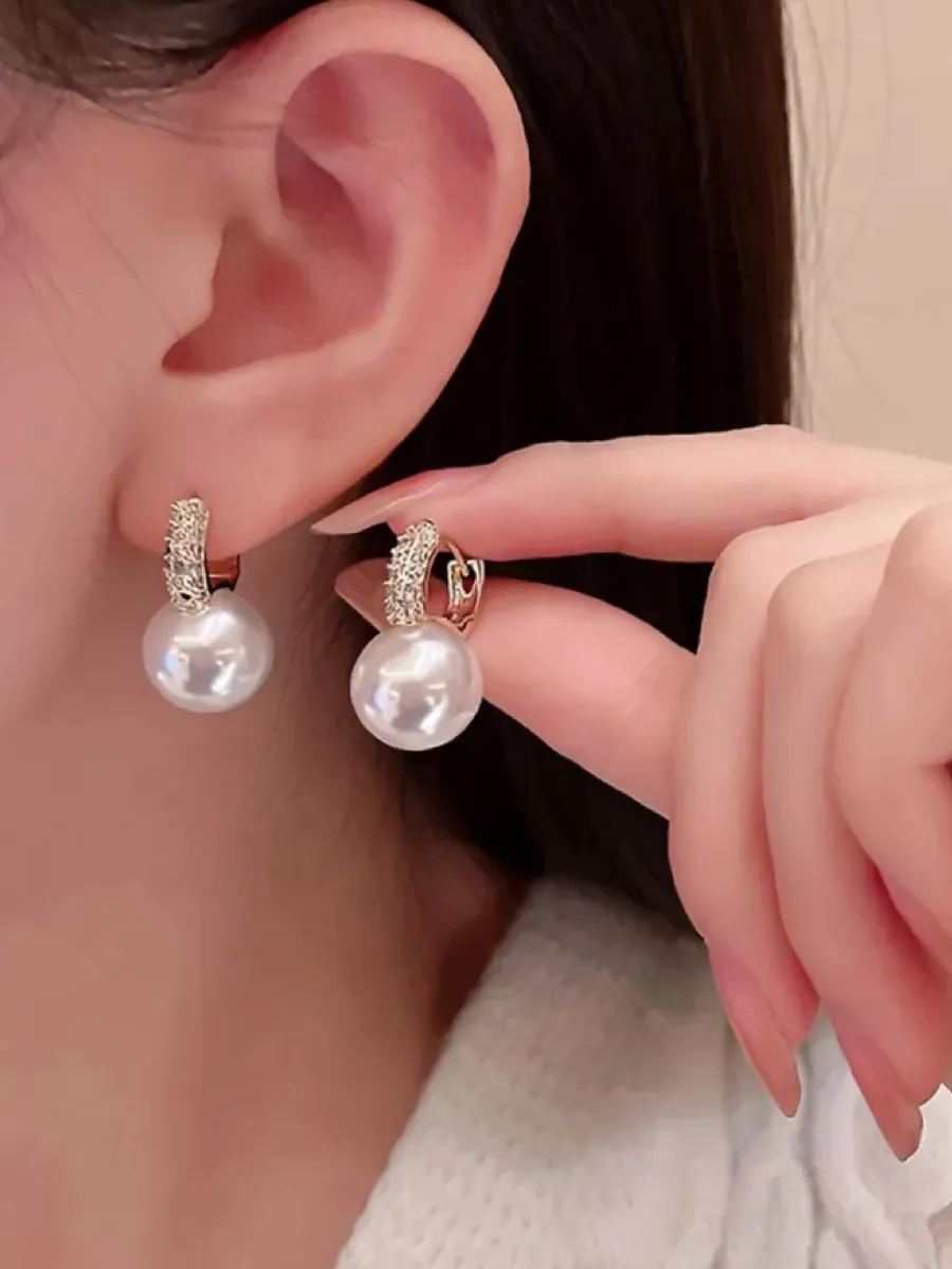 Серьги жемчужины