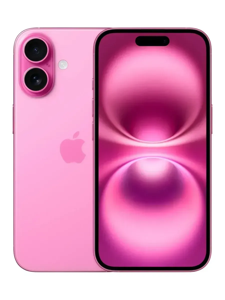 Смартфон iPhone 16 256GB Pink SIM + eSIM