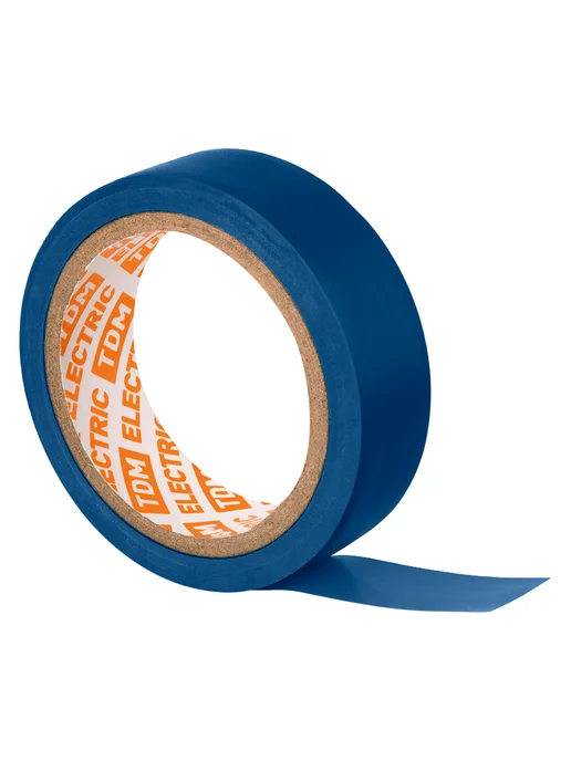 TDM Electric Изолента ПВХ 0,13*15мм 10м желтая, 10 м, фото 4