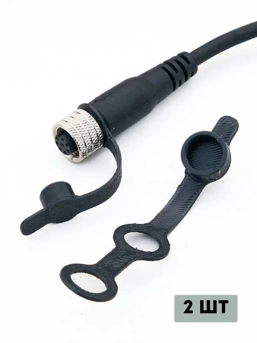 Minelab Защитные колпачки на штекер и блок X-Terra, черный, фото 3