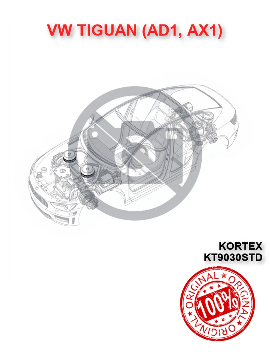 Колодки тормозные задние VW TIGUAN AD1 AX1 Тигуан 2