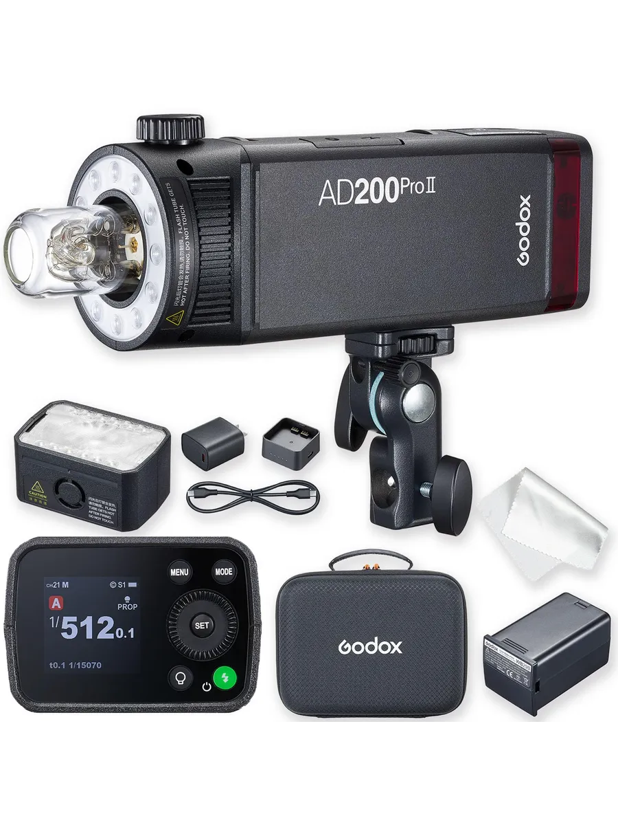Вспышка Godox AD200Pro II TTL Strobe
